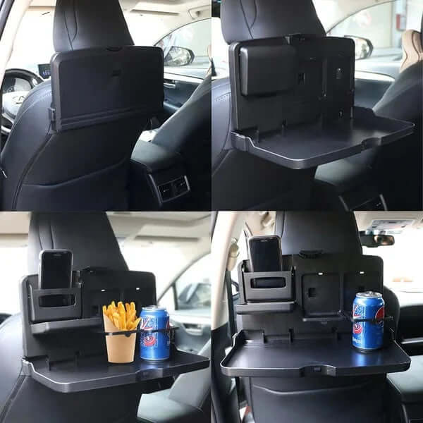 car backseat meal and snack tray