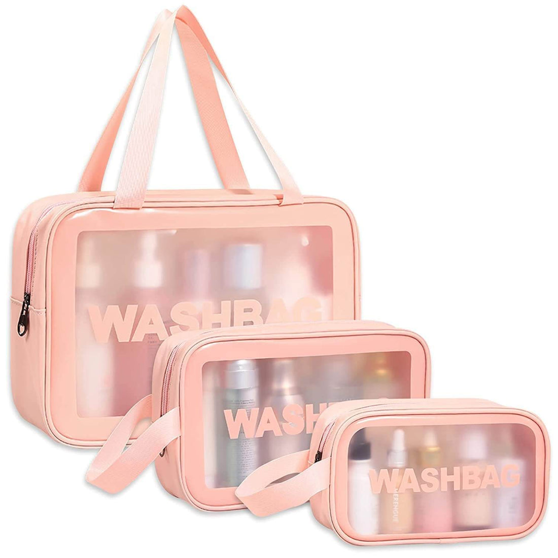 Transparent Makeup Bag Women Wash Bag Travel Organizer