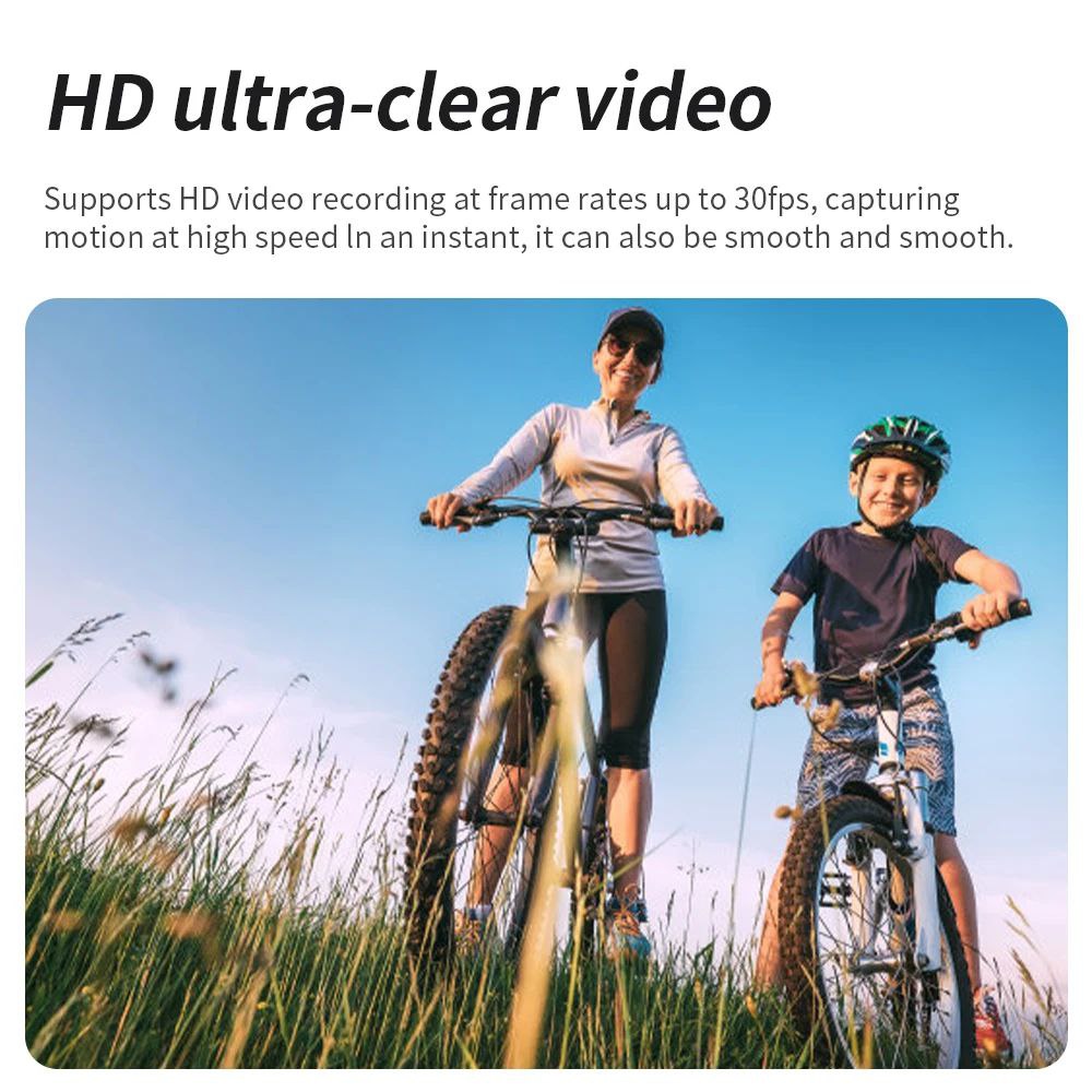 Ultra HD Pocket Action Camera Rotatable Vlog Wifi Mini Sport