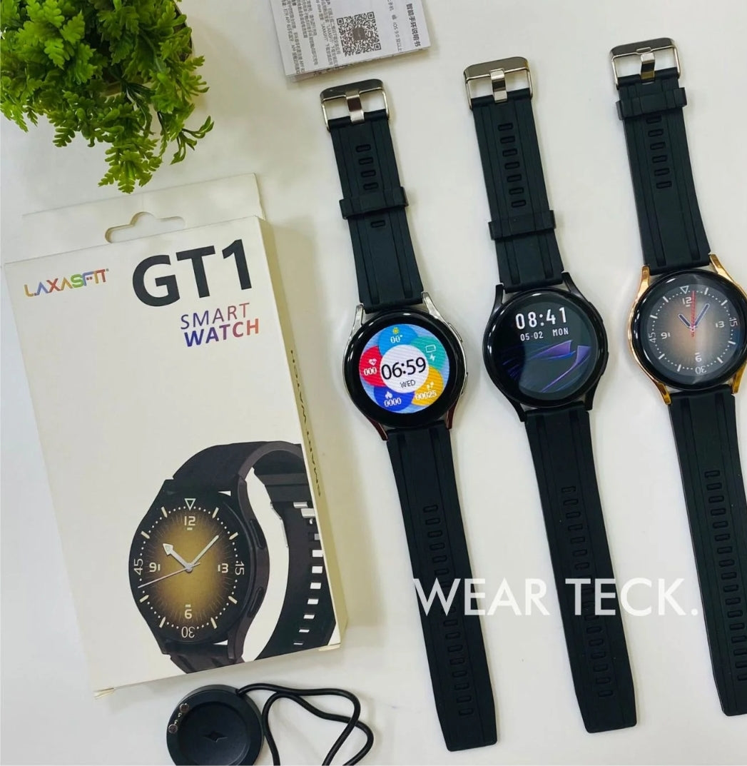 GT1 Round Dial Bluetooth Calling Smart Watch