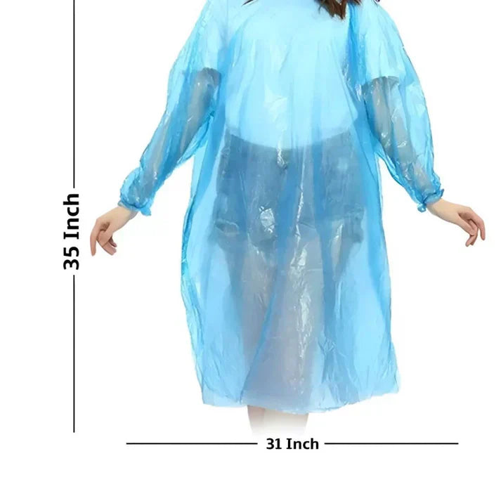 Unisex Disposable Rain Card for Emergency Use Waterproof 