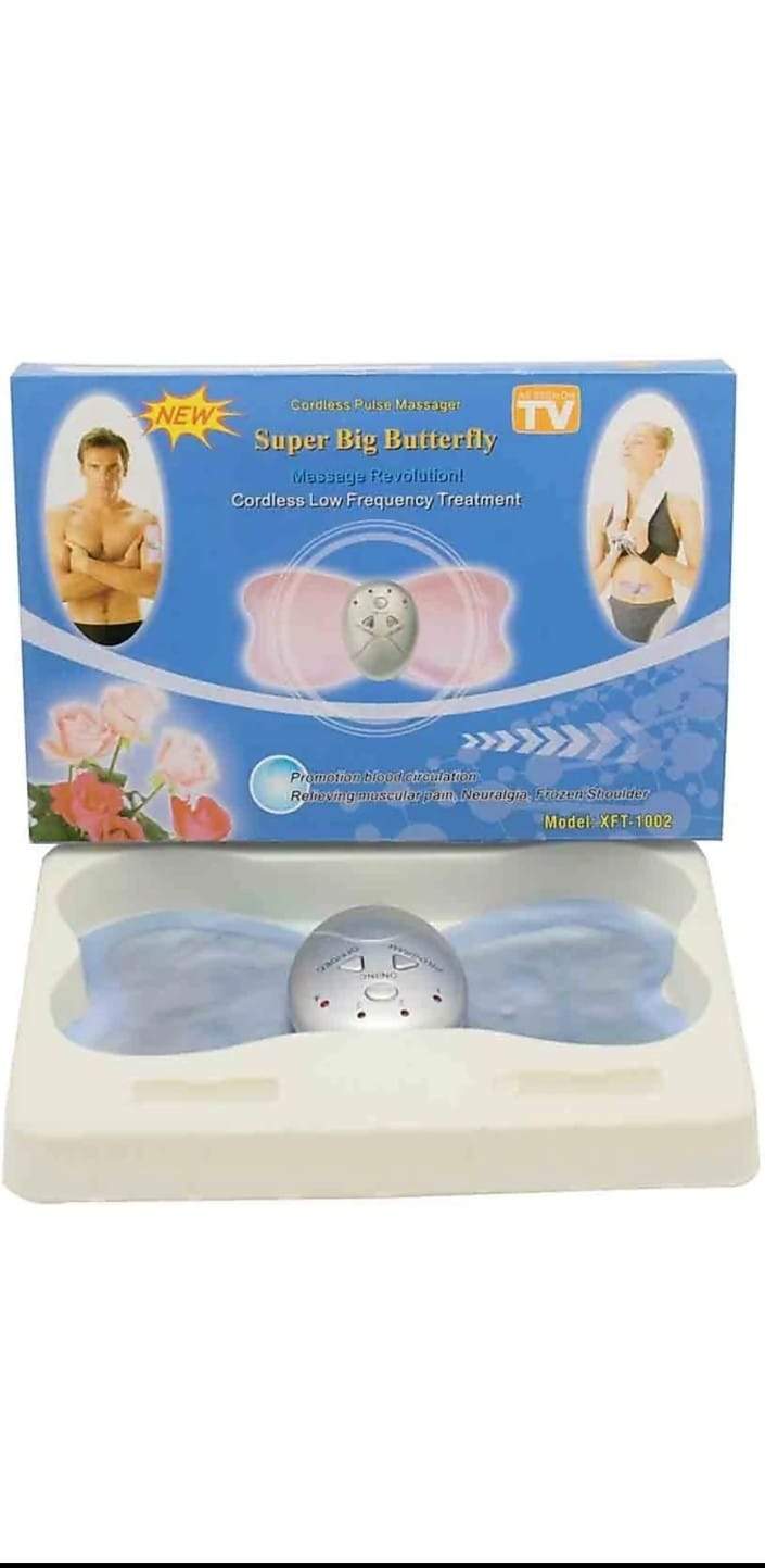 Super Big Butterfly Cordless Pulse Low Frequency Muscular