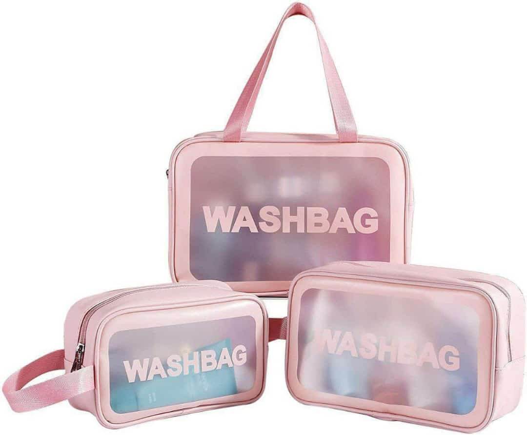 Transparent Makeup Bag Women Wash Bag Travel Organizer