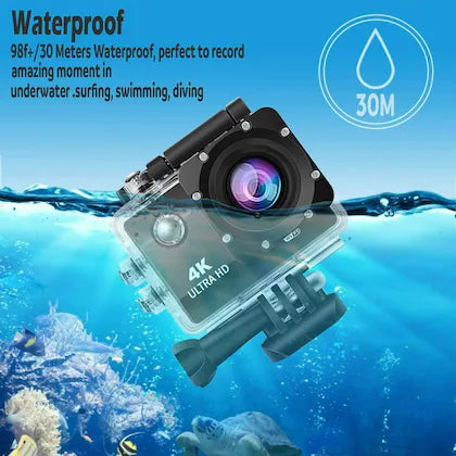 Sports Action Camera with Optical 16MP High Resolution 